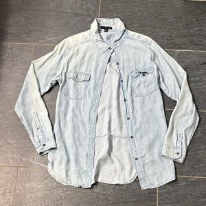 Rusty Sky Blue Casual Shirt